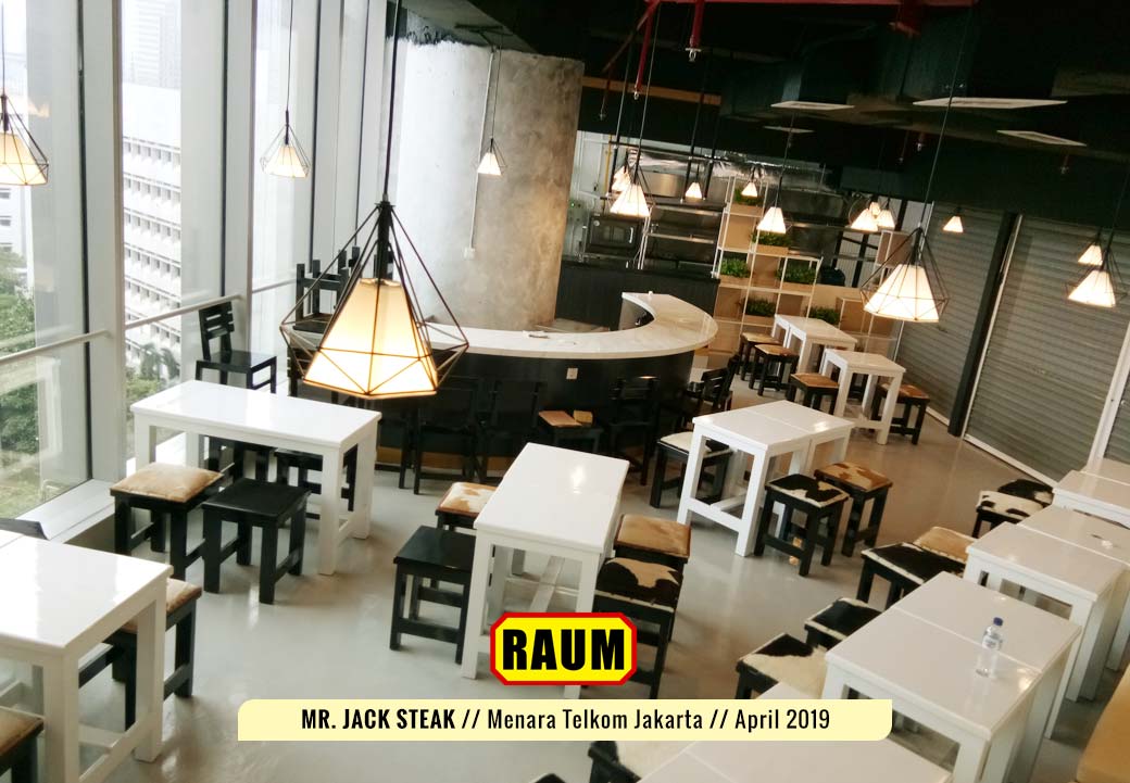 01 Mr. Jack Steak by Interior Asri - Resto Menara Telkom Jakarta - April 2019