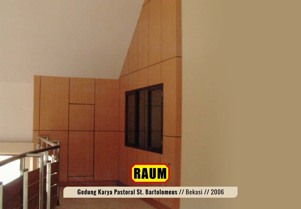 02 Gedung Karya Pastoral St. Bartolomeus - interior asri by RAUM